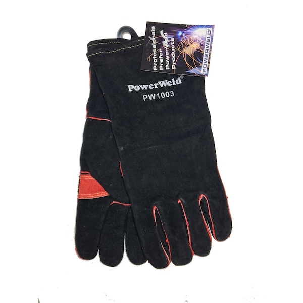 Powerweld Premium 5 Finger Stick Welding Glove PW1003 - main